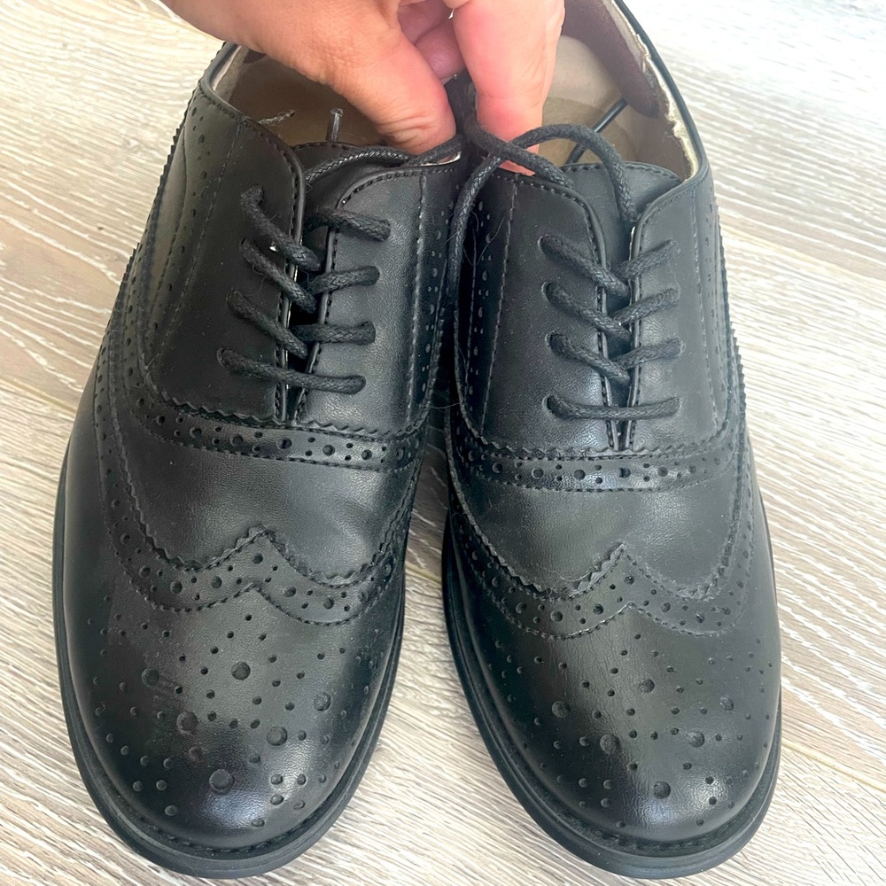 Classic Black Oxford Shoes - Wanted brand in size 6